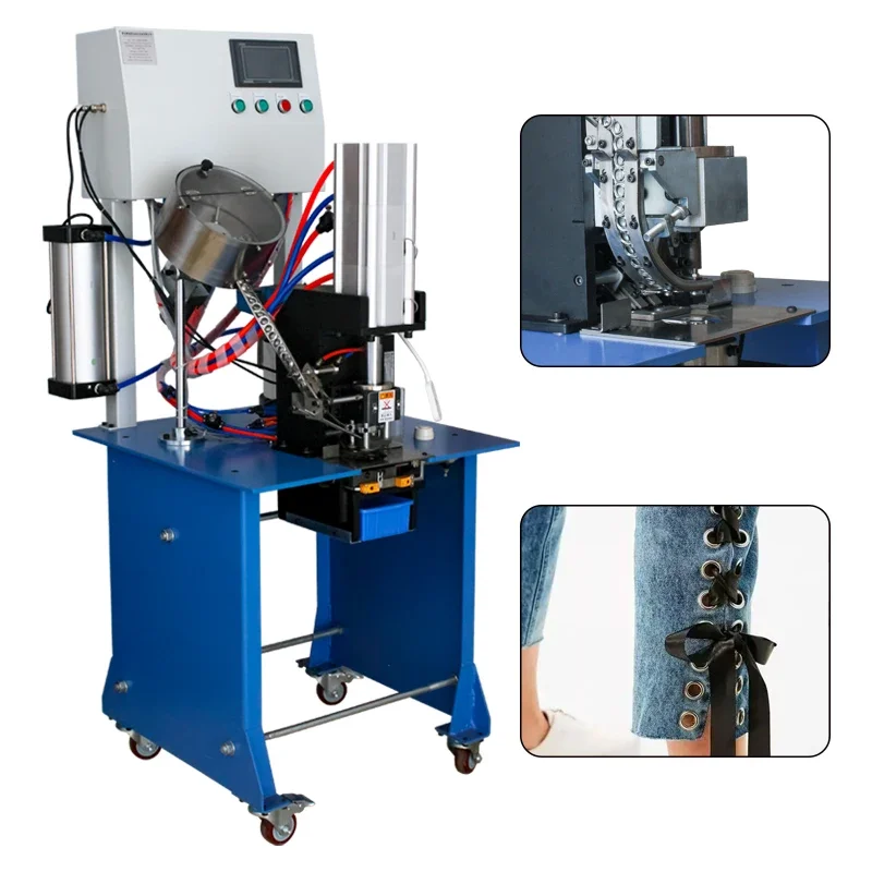 China Supplier Automatic Reliable Quality Long Life Grommet Fastening Machine for Tarpaulin