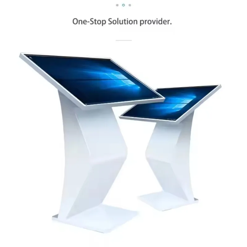 Floor Stand Digital Signage Display Information Interactive Digital Signage Totem Supermarket Touch Screen Self Service Kiosk