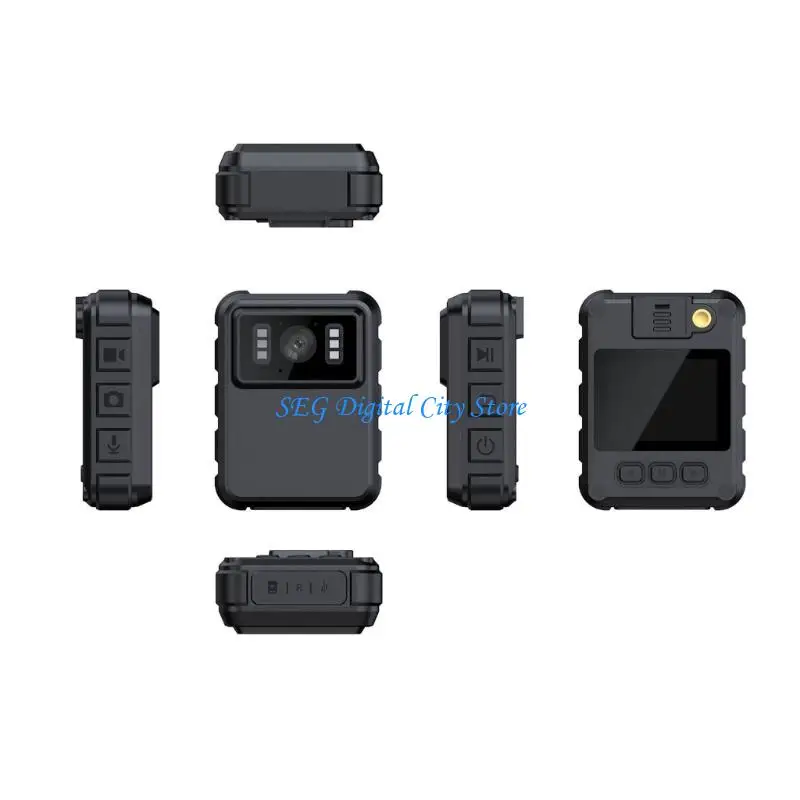 

U75B 1080P Wearable Video Device With 1800mAH Energy Supply And 6 LED Lights For Dim Conditions Recording Up To 10 Hours