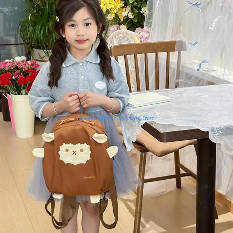 

573B Kindergartens School Bag Kid Cartoon Sheep Backpack Student School Bag for Girl