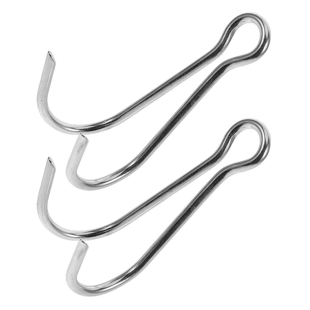 2 Pcs Diving Hook Portable Scuba Accessory Reef Supplies for Stainless Steel