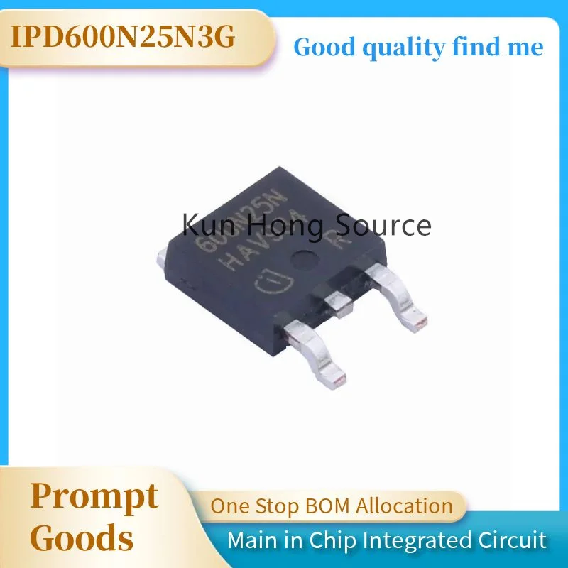 1PCS/LOT 600N25N IPD600N25N3G TO-252 New Original In Stock Power bank