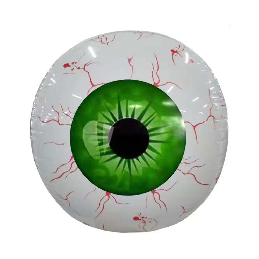 Decoraciones inflables de ojos para Halloween, ojos rojos, decoraciones para interiores, exteriores y jardín, decoraciones para festivales de Halloween