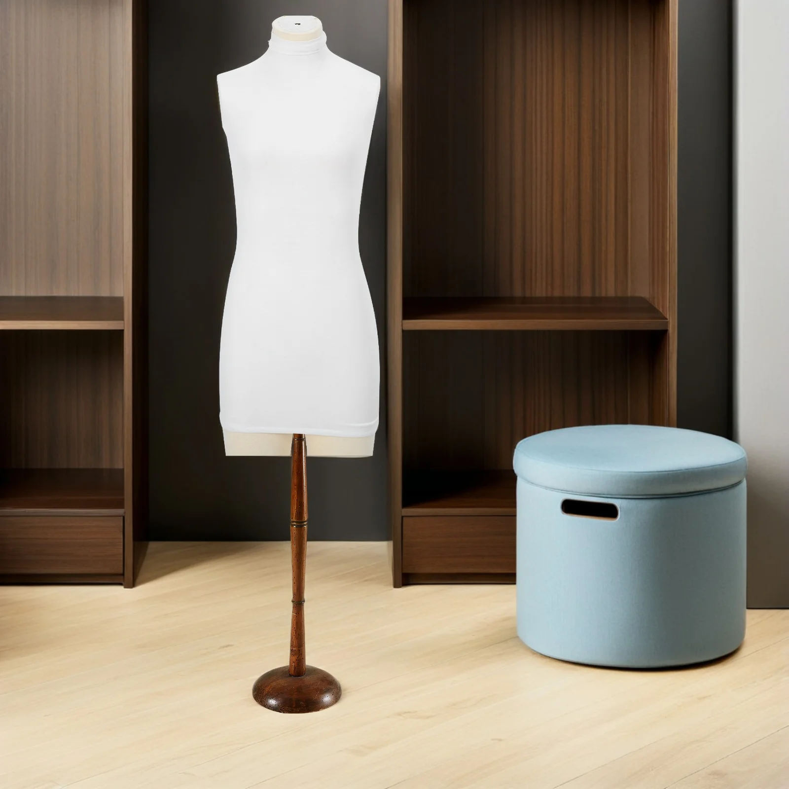 

Stretchy Mannequin Cover Lightweight Dust Proof Fabric For Clothing Display Retail Store Dummy Cloth Cover Dress Form