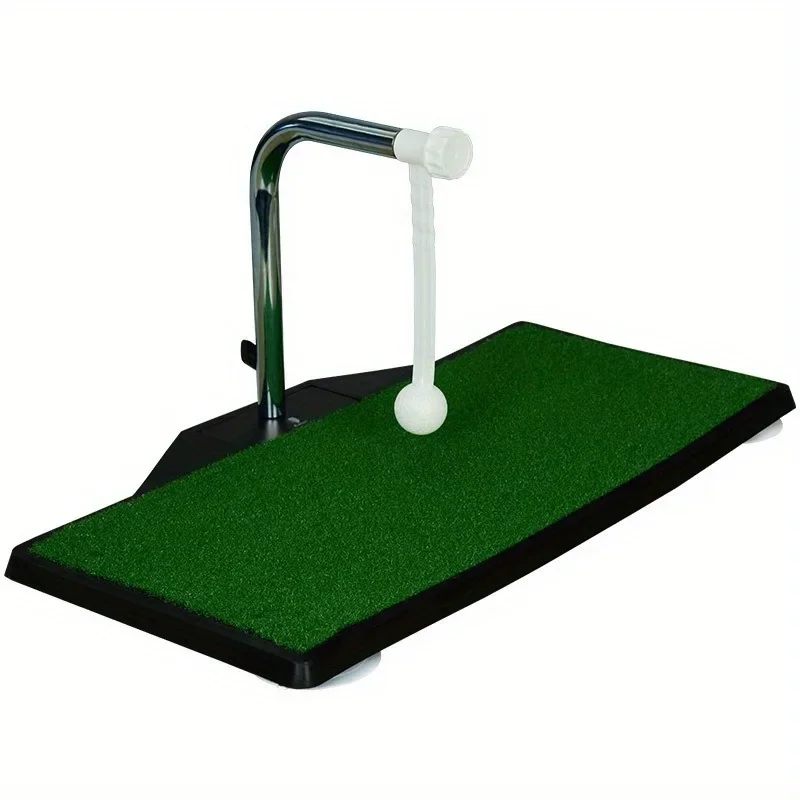 New Golf Practic Swing Hitting Mat Exerciser Trainer 360 Degree Rotation Outdoor / Indoor Suitable for Beginners Training Aids