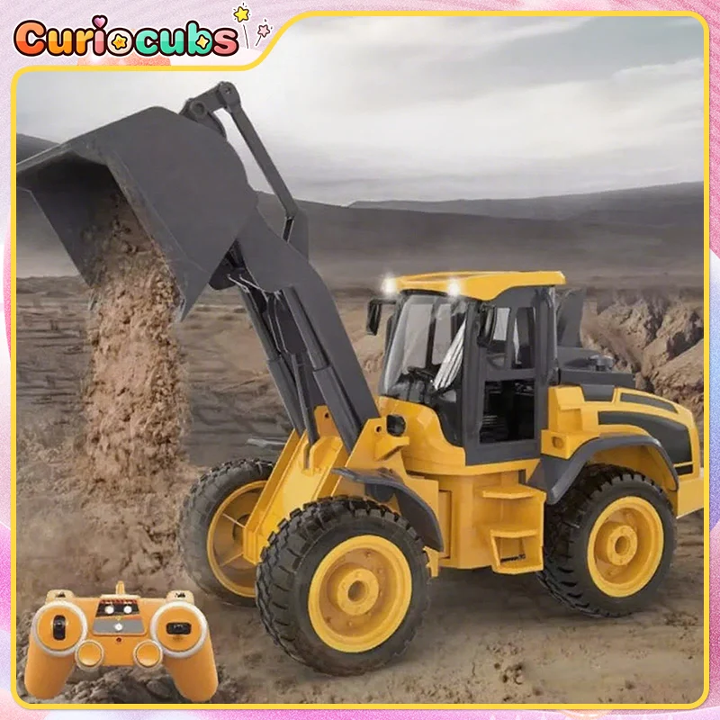 

Double E E569 RC Bulldozer 1:16 2.4G Remote Control Excavator Electric Tractor Engineering Vehicle Model Kid Christmas Gifts