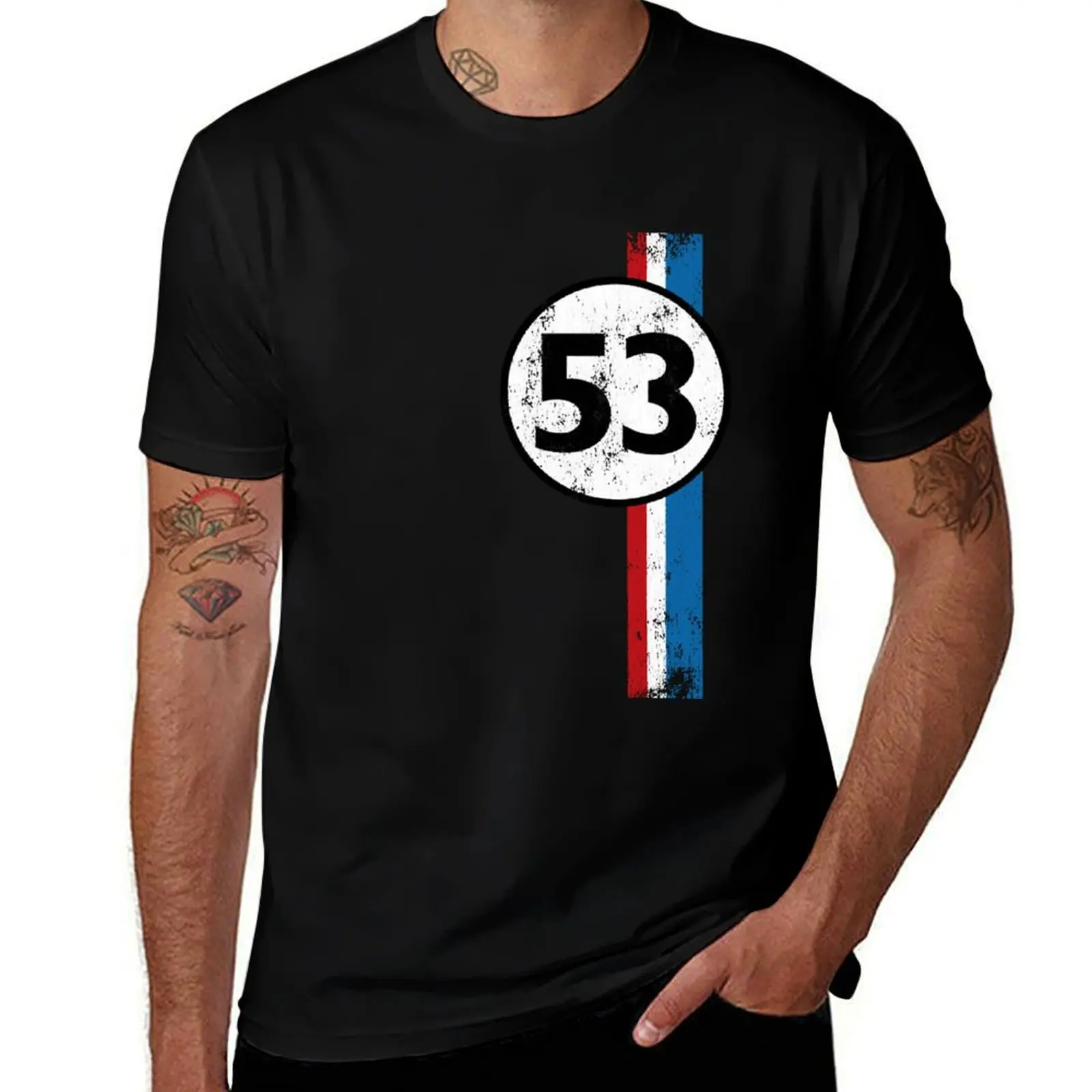 

Vintage Herbie Livery T-Shirt Cool Feeling Summer Tee Shirt