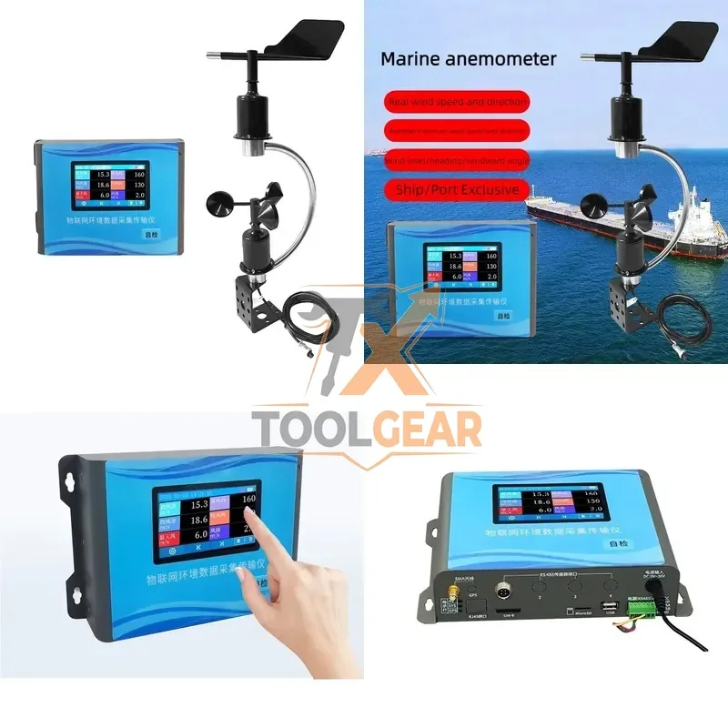 2026hotsale* High-precision 0-5V 4-20mA RS485 Output Tower Crane Anemometer Wind Meter Speed and Direction Sensor for Weather