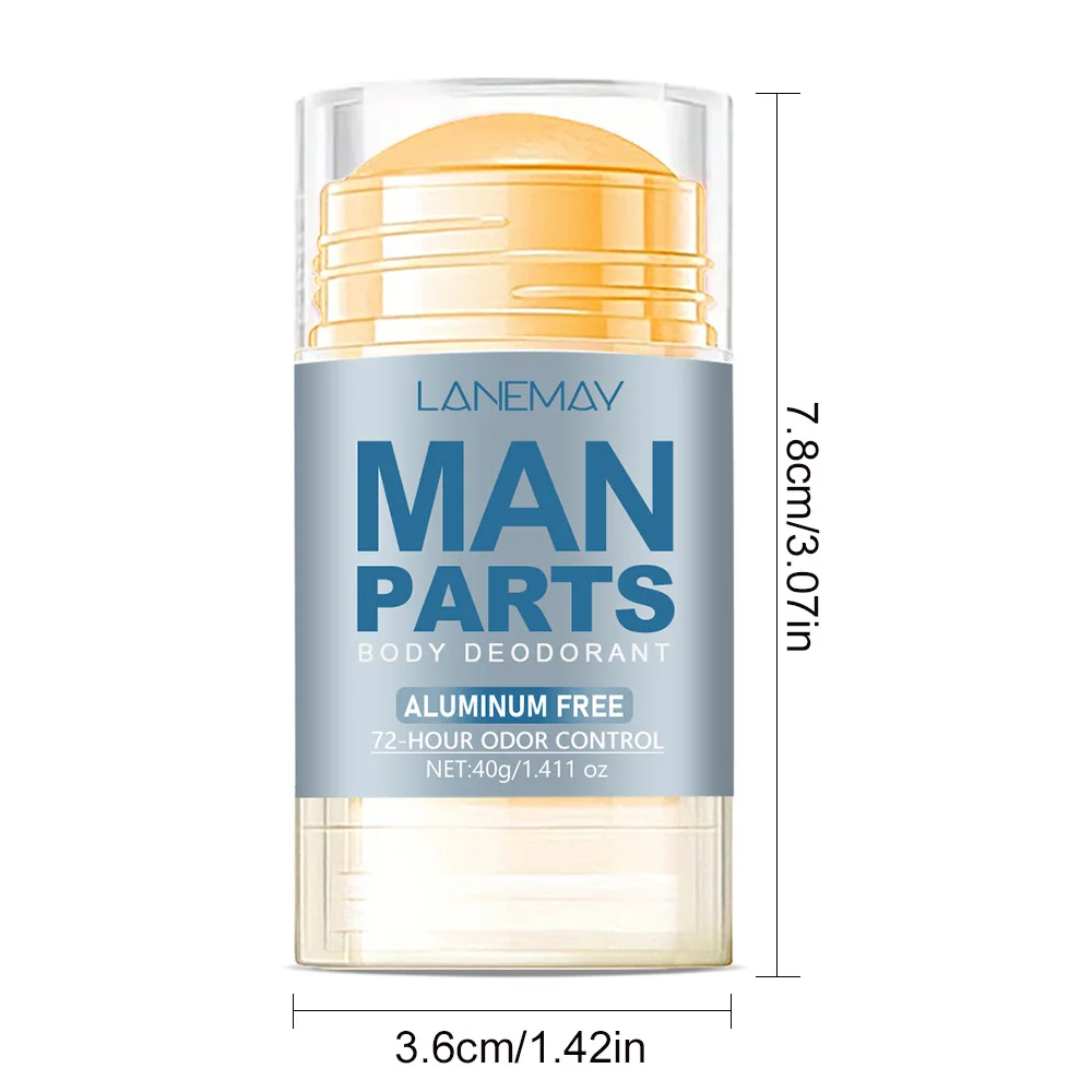 Men Mint Deodorant Stick Anti Sweating Keep Drying Lasting Fragrance Remove Armpit Odor Underarm Refresh Sticks Men's care 40g