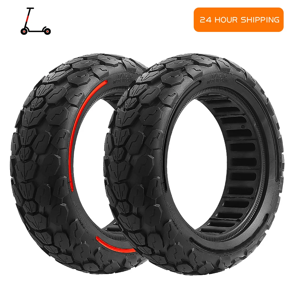 10 inch 10x2.75 Blast Proof Solid Tyre for Kugoo G-Booster G2 Pro10x2.75 Electric Scooter Tubeless Off-Road Tyre