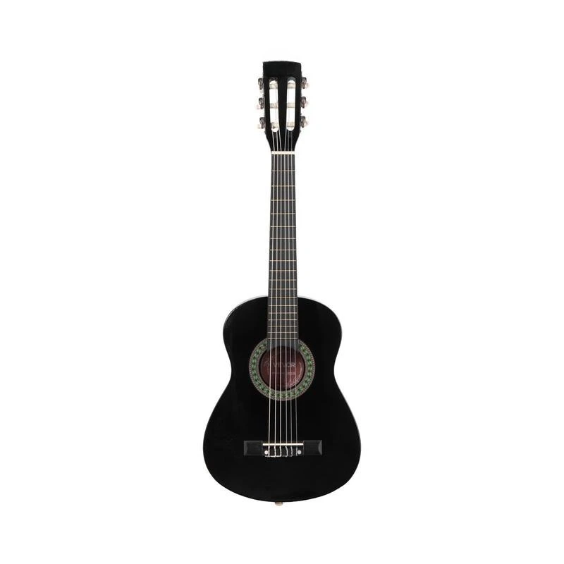 

Classical Guitar, 30 Inch, Wood Classical Guitar Starter Kit for Beginners, with Nylon Strings, Gig Bag, Strap, Tuner, Extra Strings, Picks, Capo, Basswood, for Kids Girls Boys Students, Black