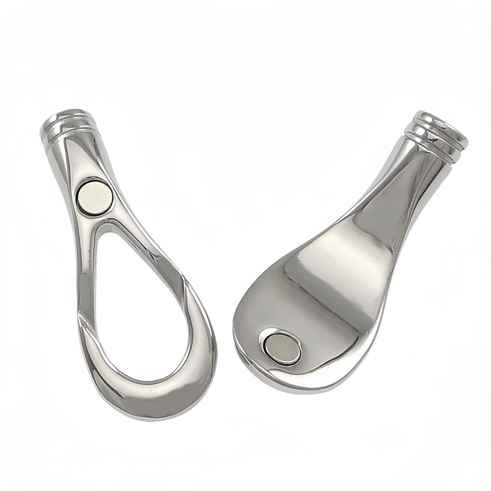 5PC 316L Stainless Steel Magnetic Clasps 5mm for Leather Cord DIY Bracelet Connector Clasps Accessories Jewelry Making Supplies