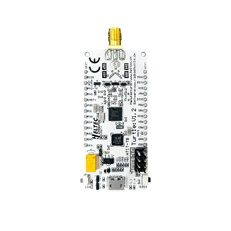 Imagem -03 - Heltec Turtle Board Stms32 Mais Lora Placa de Desenvolvimento com Lora Lorawan nó Iot de Baixa Potência Cp2102 Usb para Porta Serial