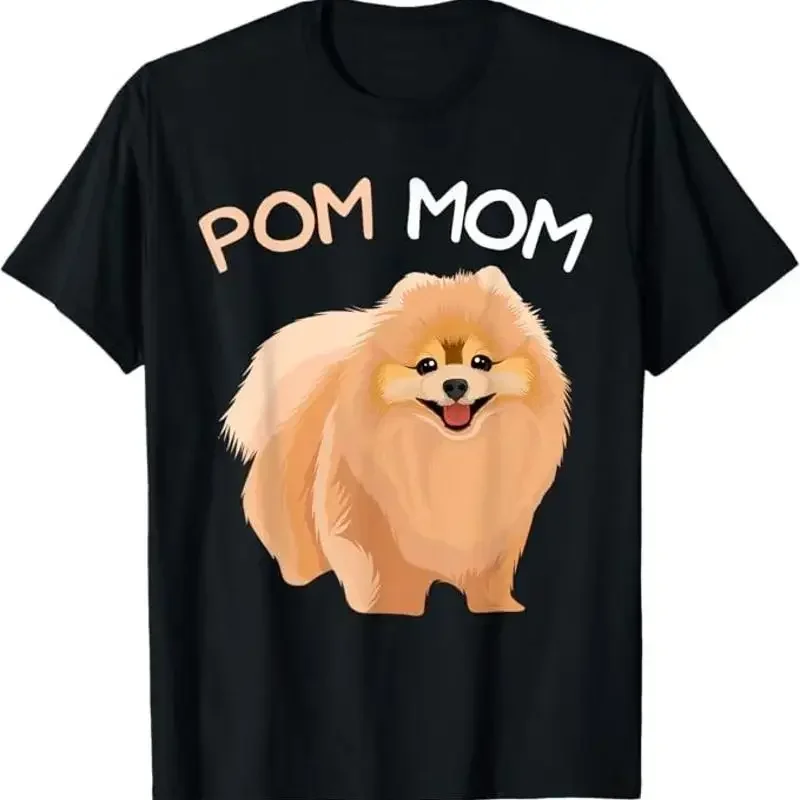 Pomeranian Pom Mom Mama Woman T Shirt