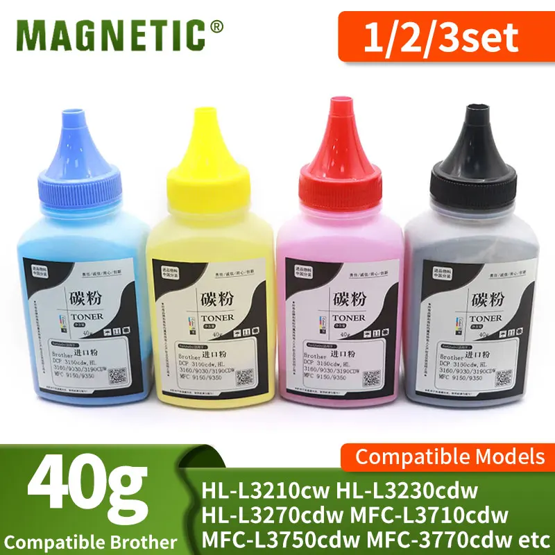 Toner Powder Compatible for Brother DCP-9030cdn DCP-L3510cdw L3550cdw HL-3160cdw HL-3190dw MFC-9150cdn MFC-9350cdw Toner Powder