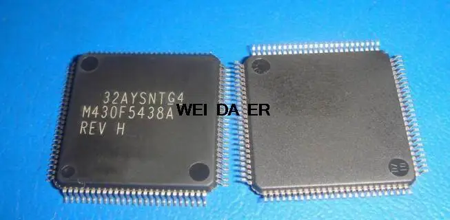 100% NEW NEW       MSP430F5438AIPZ MSP430F5438AIPZR M430F5438A LQFP100