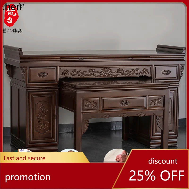 

Стол для подношений из массива дерева, стол для подношений Будде, алтарный стол, стол для подношений, для Буддийского храма, для самостоятельной сборки дома