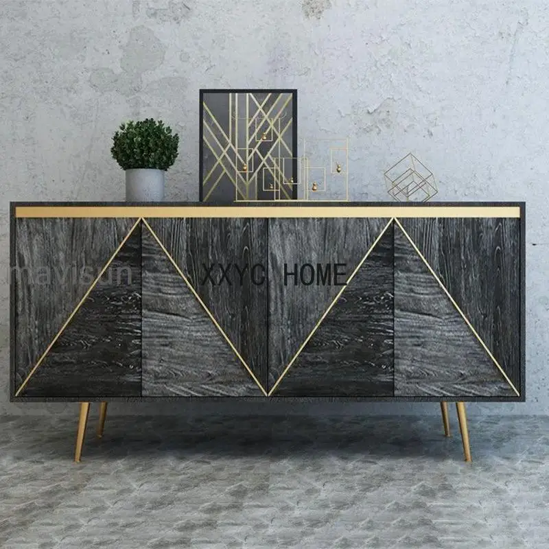 

Minimalist Modern Living Room Furniture Sideboards Smooth And Geometric Beauty Solid Wood Large Storage Versatile