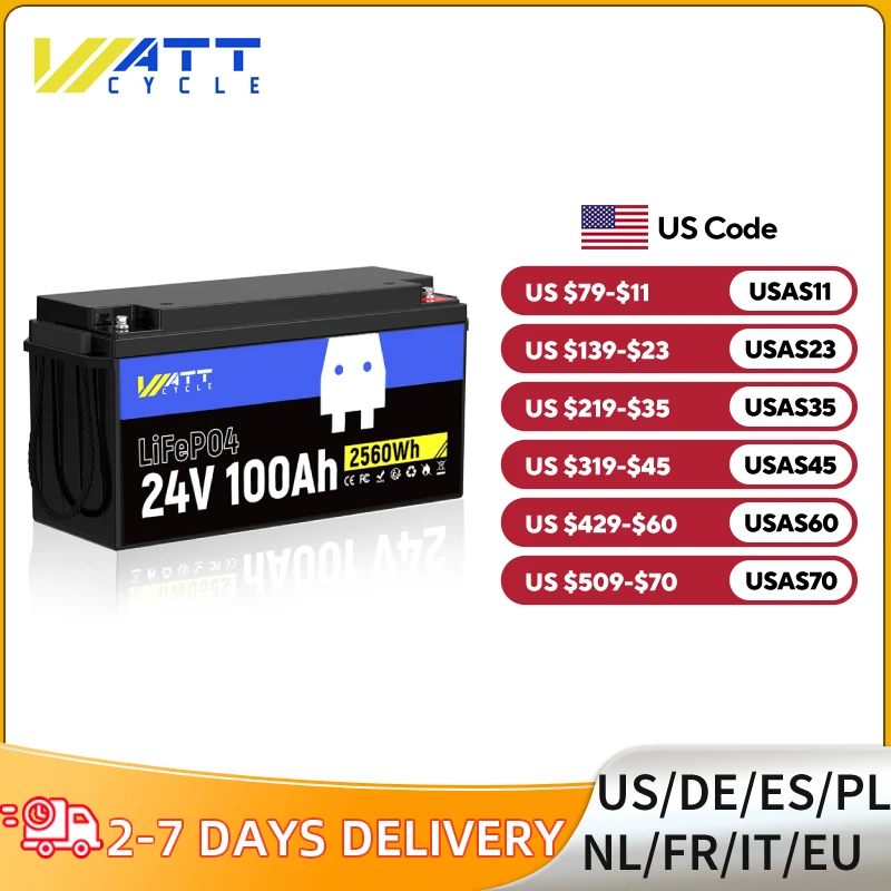 Wattcycle New 24V L…