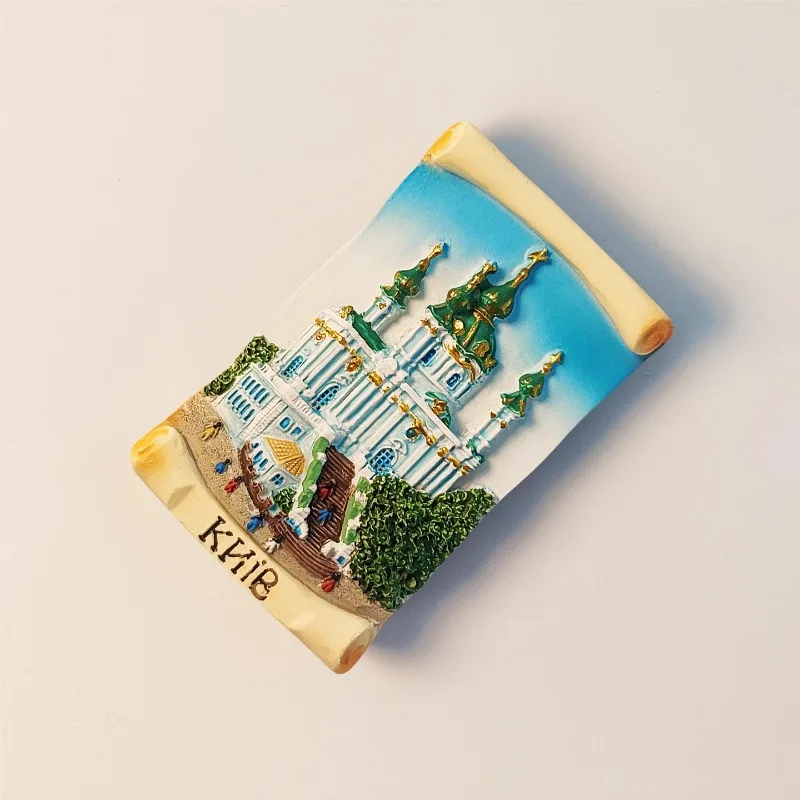 Ukraine Fridge Stickers Киев Travel Souvenirs Kiev Fridge Magnets Home Decoration Wedding Gifts