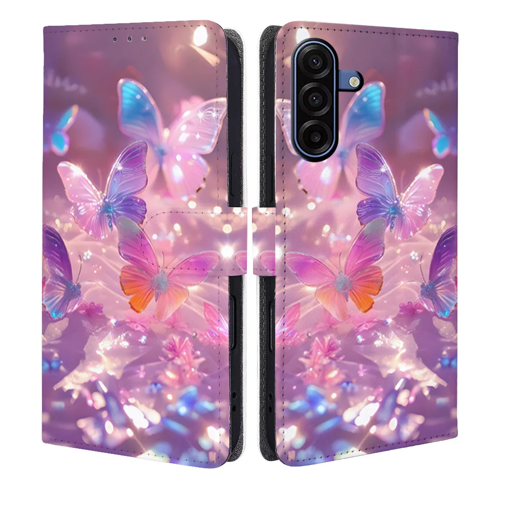 

Colorful Butterfly Magnetic Flip Phone Cover for Sony Xperia 10 1 VII/1 10 5 VI/1 10 III/L3 L2 L1 Built-in Wallet Card Slots