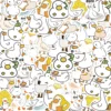 Duckling Graffiti Cartoon Sticker Pack (50pcs)