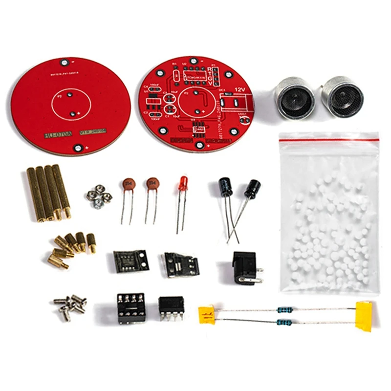 DIY Ultrasonic Suspension Acoustic Electronic Kit Soldering Project 40KHZ Mini Acoustic Levitator Practice Solder Kit