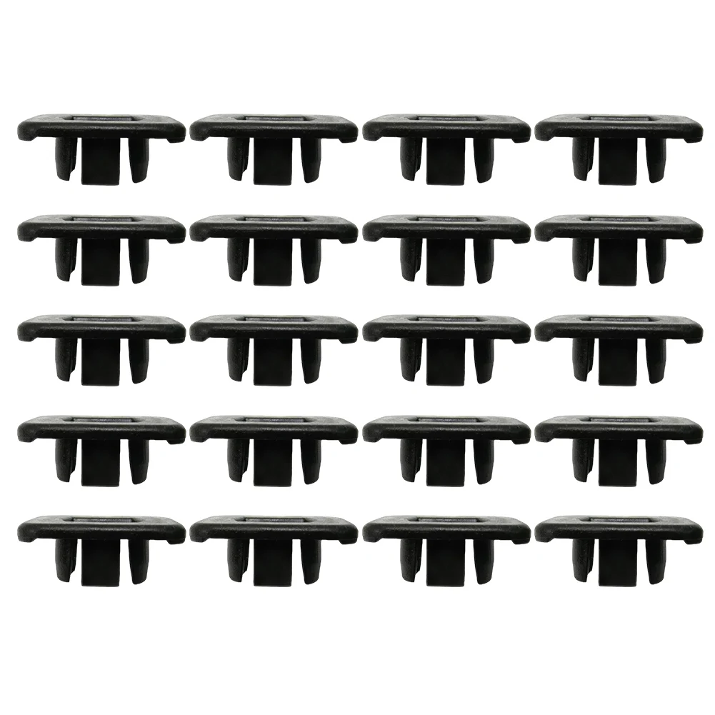 

Car Trim Panel Clip Grill Nut Retainer Clip Car Interior Trim Secure And Reliable Black Color High-quality Materials