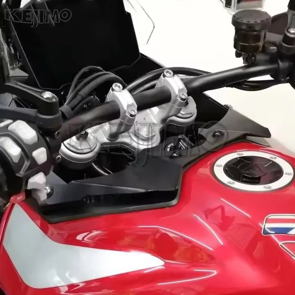 For Tiger 900 GT Rally Pro LOW Tiger900 2020 2021 2022 Motorcycle CNC Forkshield Updraft Deflector Wind Deflector Accessories