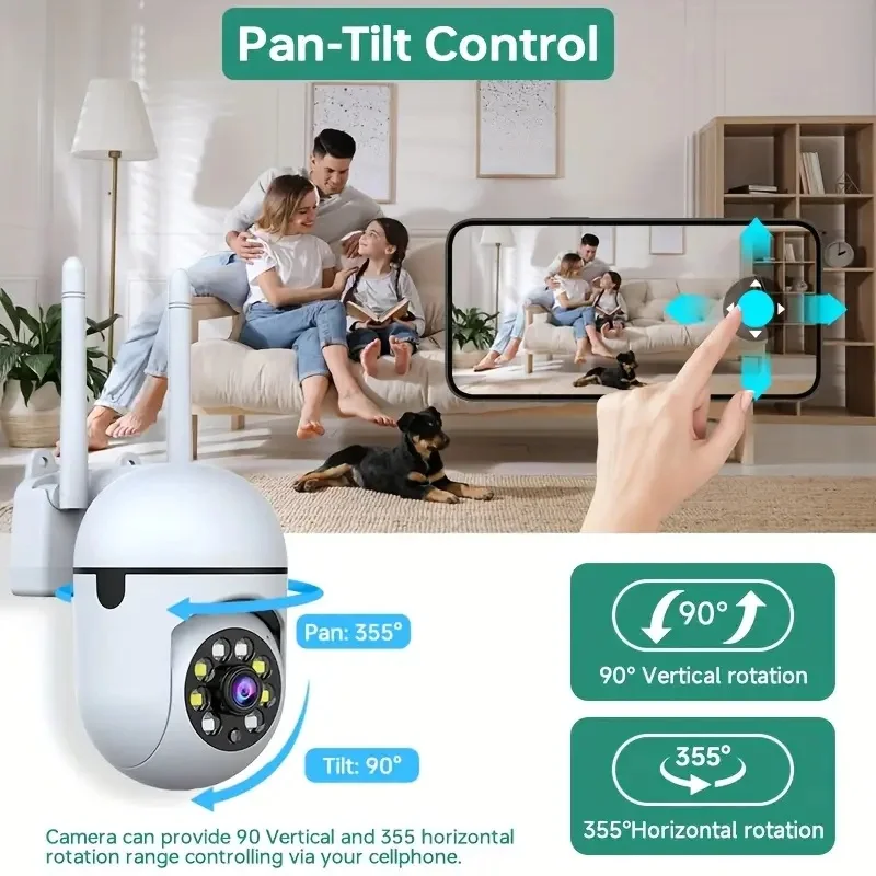 1080P كامل HD كاميرا لاسلكية واي فاي ذكية في الهواء الطلق مقاوم للماء IP الأمن كاميرا تلفزيونات الدوائر المغلقة كاميرا مراقبة داخلية مراقبة الطفل