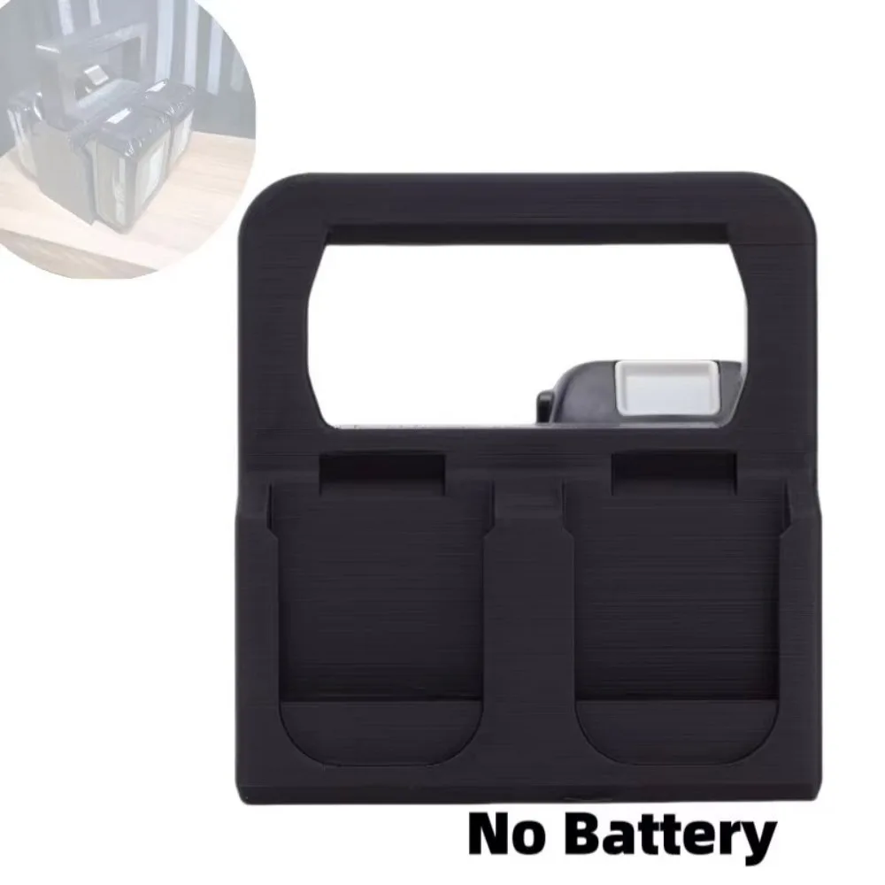 Battery Portable Basket Storage Bracket For Makita 18V With 4x battery Storage Compartments（NO Batteries）