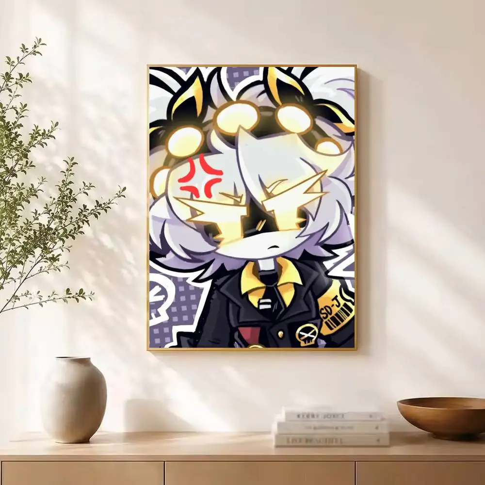 Serial Designation V M-Murder Drones Poster Waterproof Wall Sticker For Bar Living Room Vintage Decor High Quality Print Gift