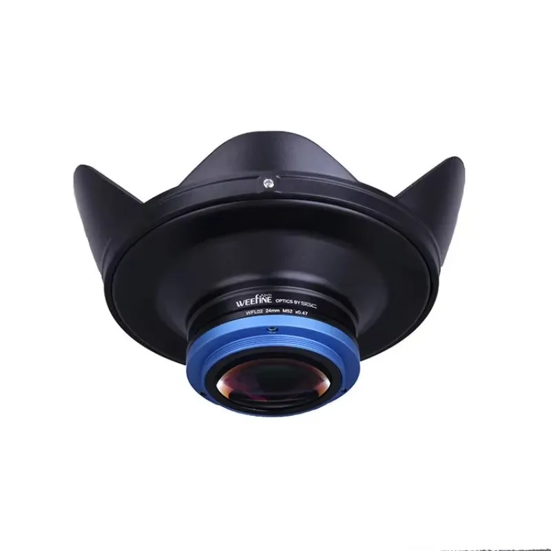 IN STOCK NEW Weefine WFL02 Fisheye Wide Angle Lens M52 24mm Thread for TG6 Camera Housing case Underwater Photography