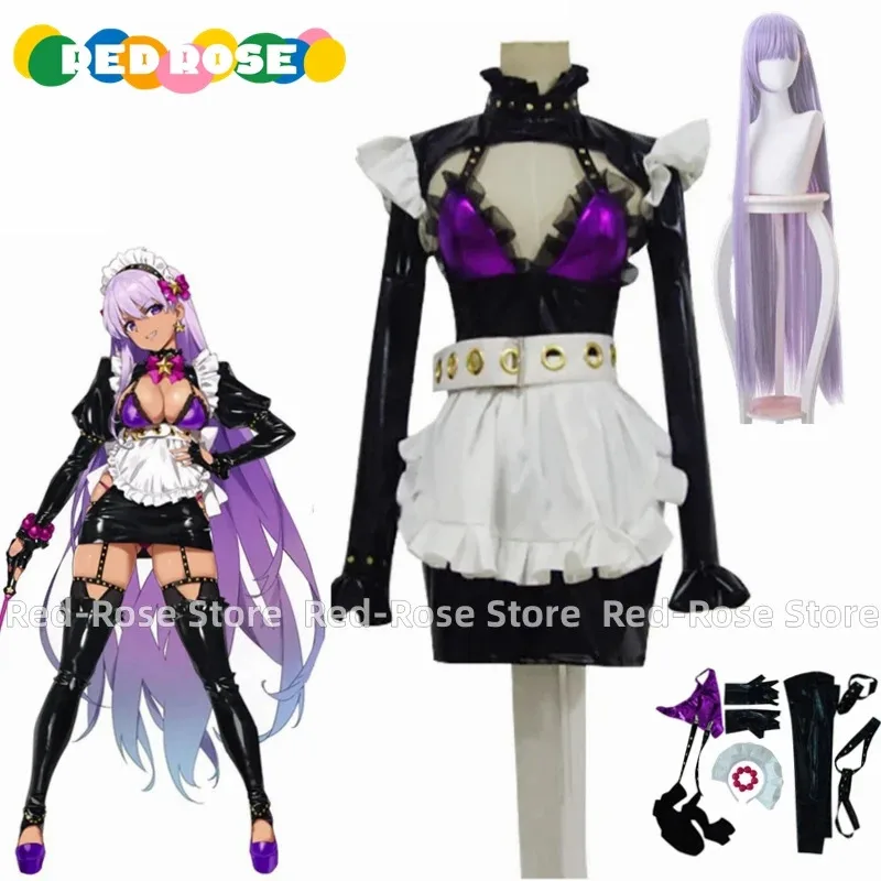 

Anime Fate Grand Order Bb Fate Extra Ccc Maid Dress Cosplay Costume Wig