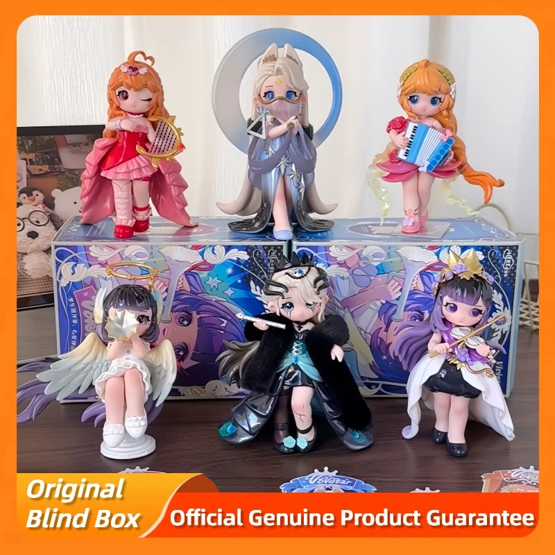 

Genuine Vivistar Dream Orchestra Prologue Series Blind Box Kawai Figure Ornaments Pvc Model Toys Mystery Box Collect Doll Gifts