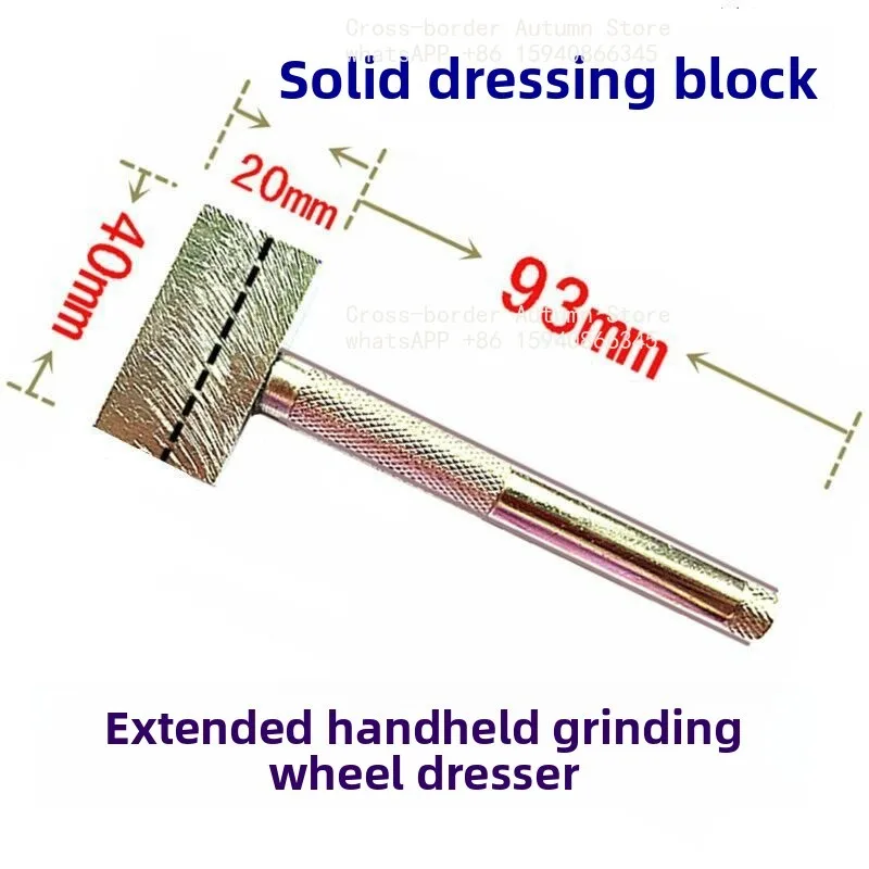 Hand-held grinding wheel dresser, multi-point grinding wheel extension correction pen shaping, household tools