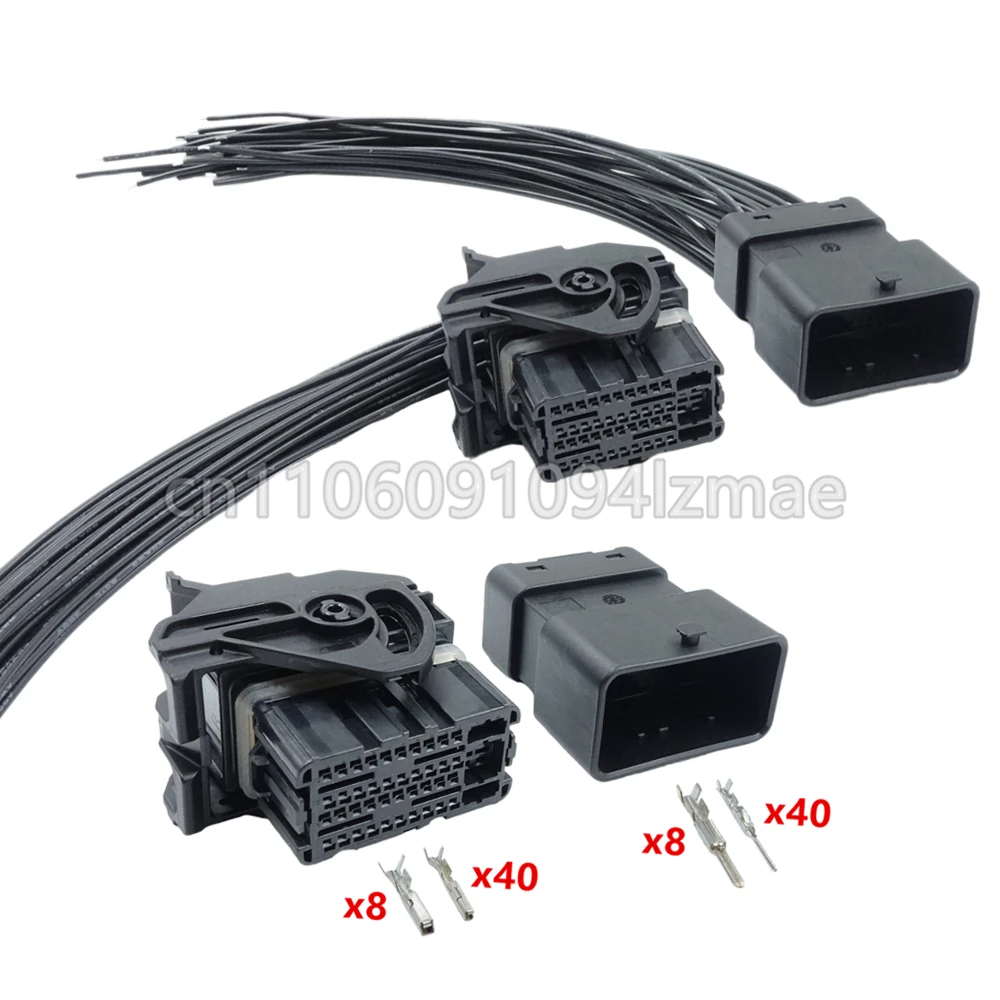 48 Pin (40S+8B)  Automotive Engine Ecu Connector Wire Cable Plug with Terminals For Nissan Infiniti PPI0001494 13956455
