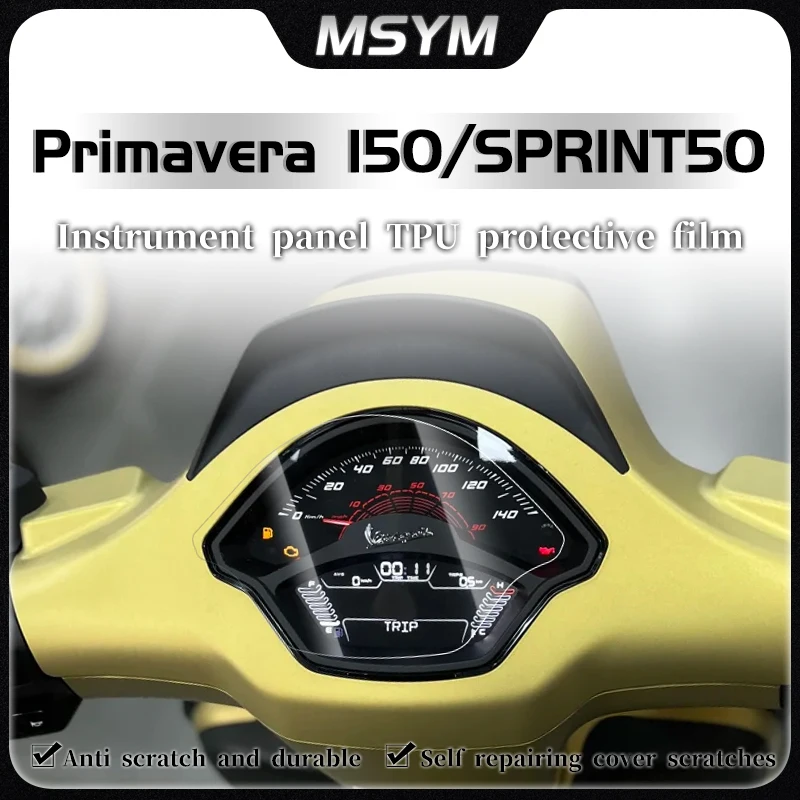 

Motorcycle Cluster Scratch Cluster Screen Protection Film Protector Accessories For Vespa Primavera 150 Sprint 150 2024