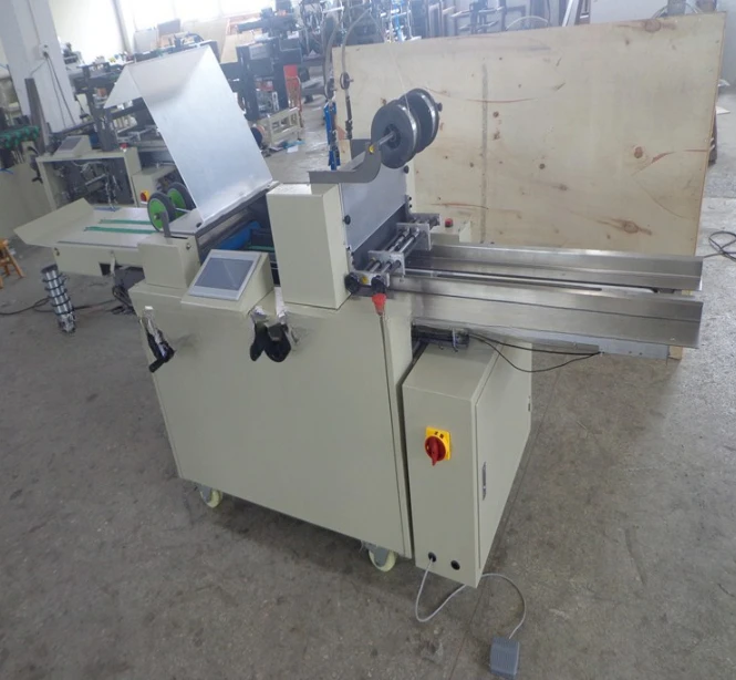 Automatic Paper Folding and Iron Wire Stitching Machine