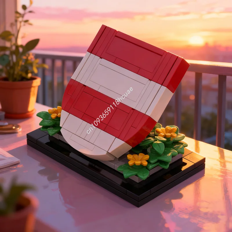 

103pcs MOC Coat Arms Zofingen ZofiBricks Model Building Blocks Architecture Christmas Gifts Assemble DIY Toys Creative Idea