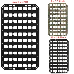21inch Molle Panel for Vehicles Large Capacity Storage Rack Insert Car Seat Panel Board Accessories Durable Platform Most Car