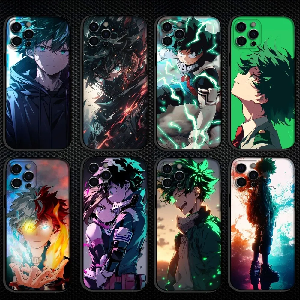 소프트 실리콘 블랙 아이폰 케이스 이미지