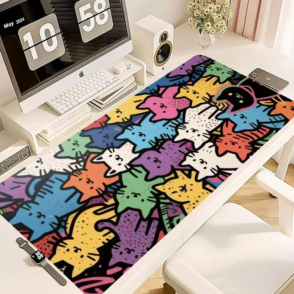 

Large mouse pad, office mat, rubber anti-slip mouse pad table mat, PC accessories, desk accessories, universal for all scenarios