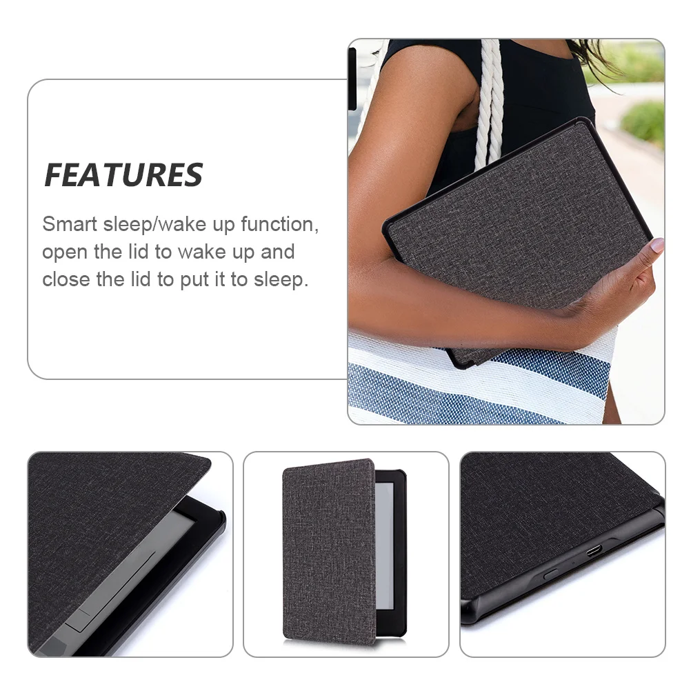 Lekka, przenośna i cienka osłona ochronna na czytnik e-booków, idealnie dopasowana, łatwa w zakładaniu i zdejmowaniu, pasuje do czytnika 658.