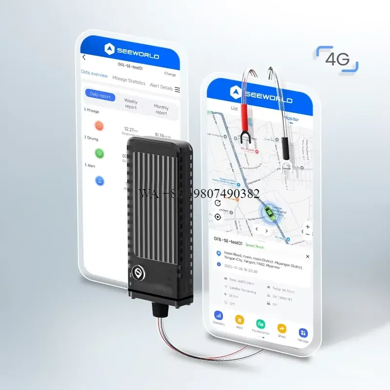 wmwmnu for Beidou AGPS Waterproof IP67 Android GPS Navigation for Fleet Vehicles Cars Motorcycles with IOS Android App