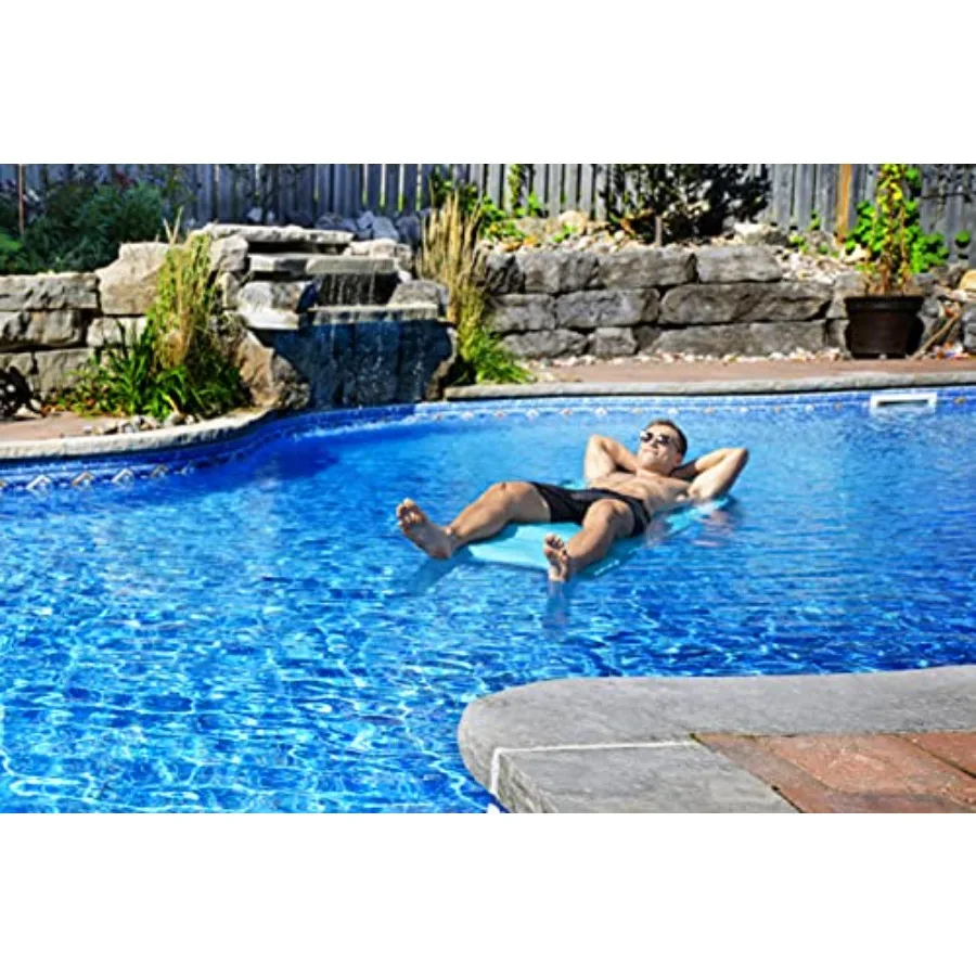 NFLZ1TT Floatz-Noodles Not Included, Single, Turquoise, for pool use, lightweight EVA foam, vibrant turquoise, buoyant and dura