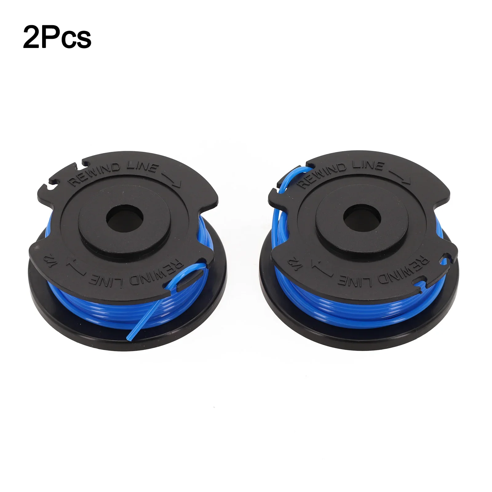Replacement Spool Set For LAWNMASTER CLGT2410 CLGT2412 CLGT2425S-01 String Trimmer With 1.5mm Line 6 Metres Total Length