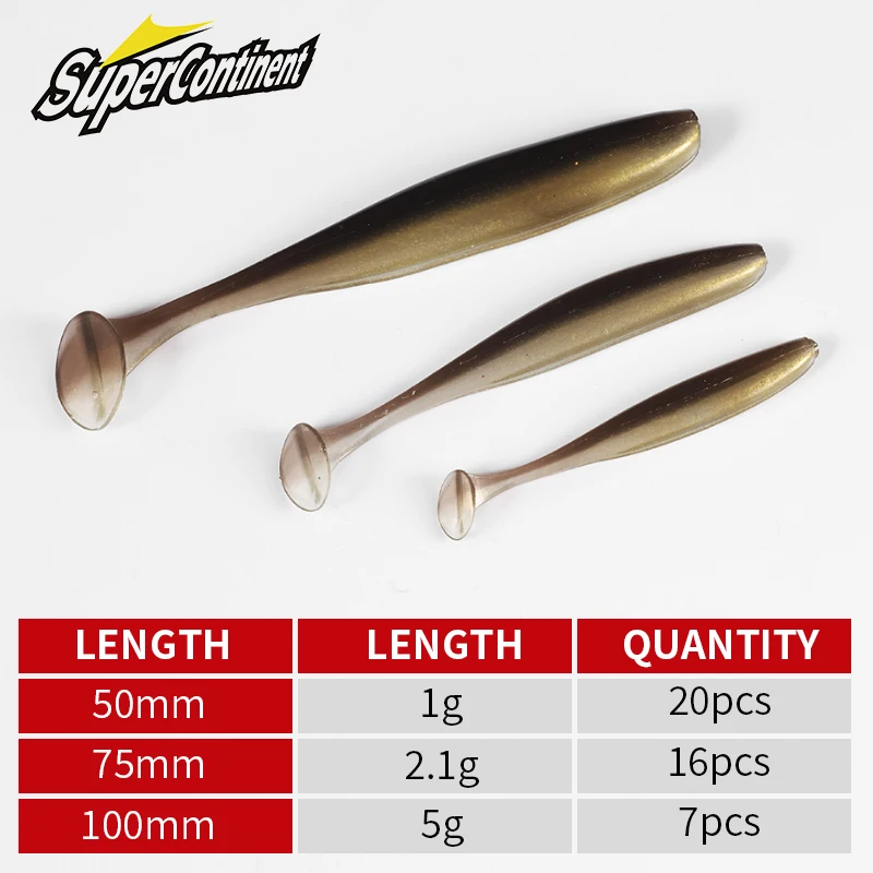 Supercontinent Shiner – Cebo blando para lucio - imagen 4