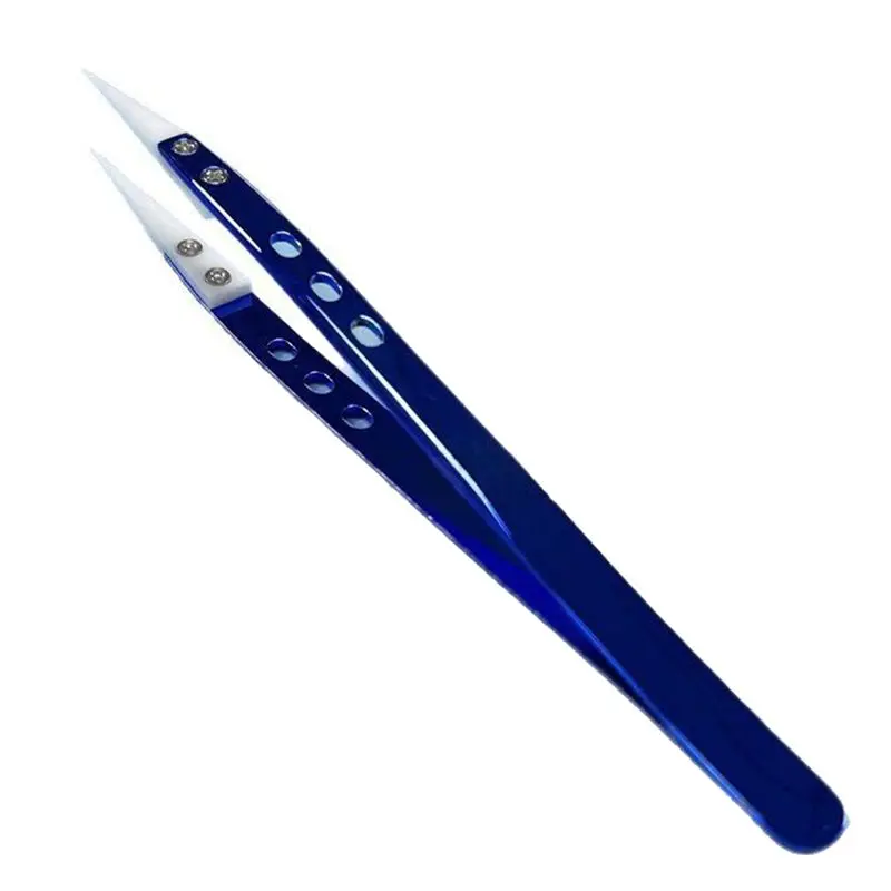 A25F- Precision Tweezers ESD Safe Anti-Static Ultra Sharp Tip For Micro Soldering Electronics Repair