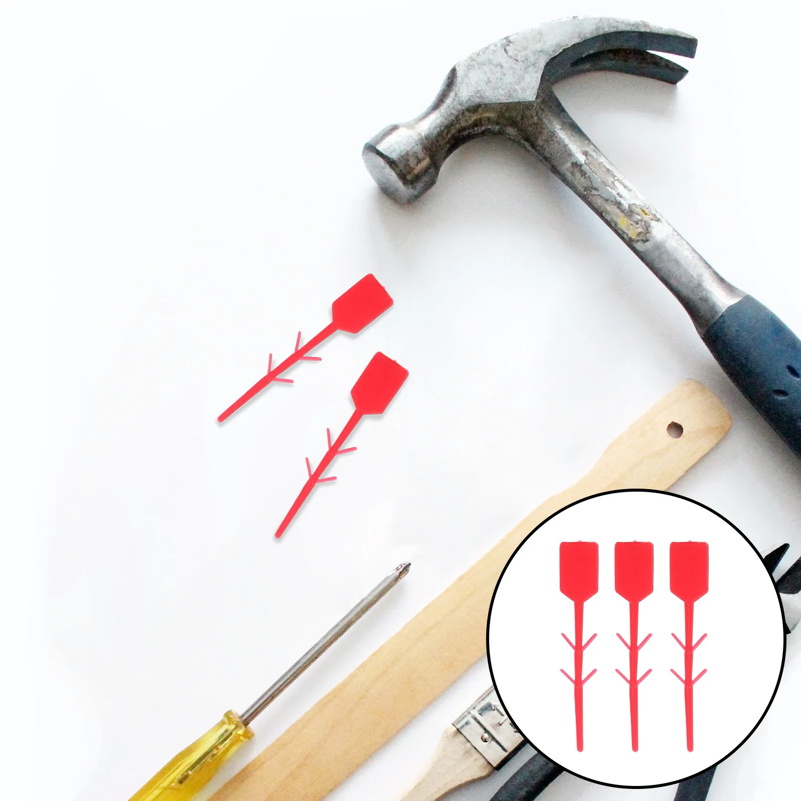 

1000Pcs Extinguisher Safety Lock Pins Plastic Tamper Seals Fire Equipment Security Zip Ties Uv Weather Resistant for Trailer